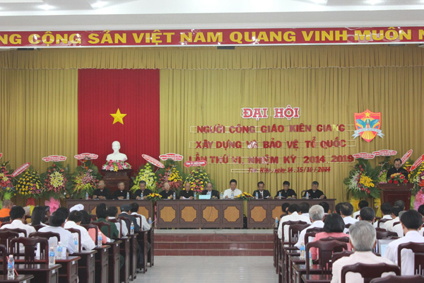 Kien Giang province: Catholics Committee for national defense and construction holds 6th congress 